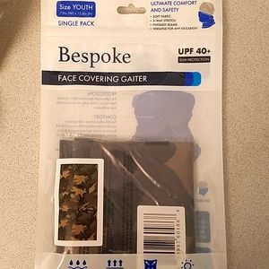 🆕️ Bespoke face covering gaiter "Camo" Youth